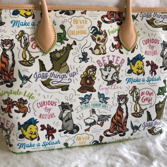Disney Dooney and Bourke Sidekicks Tote RARE! - Picture 4 of 12